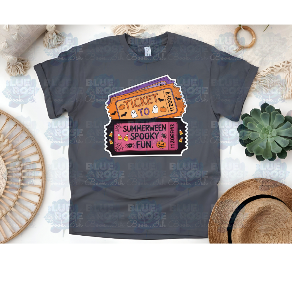 Summerween Bookish Shirt Collection