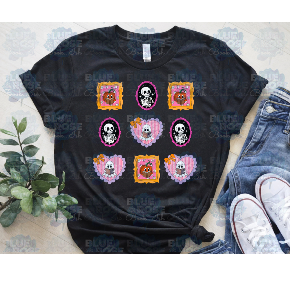 Summerween Bookish Shirt Collection