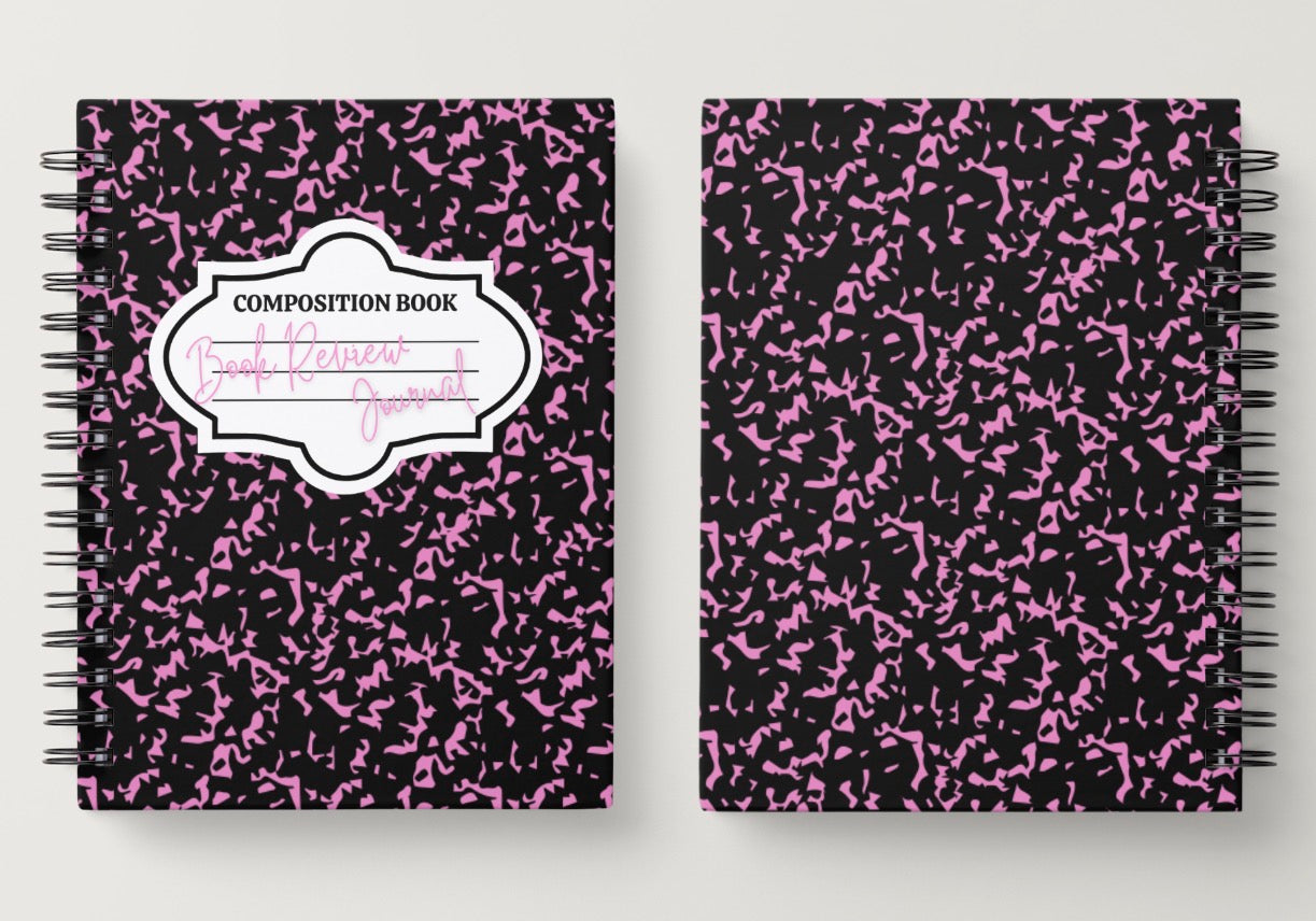 Hardcover Book Review Journal | Track 100 Reads