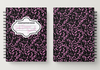 Hardcover Book Review Journal | Track 100 Reads
