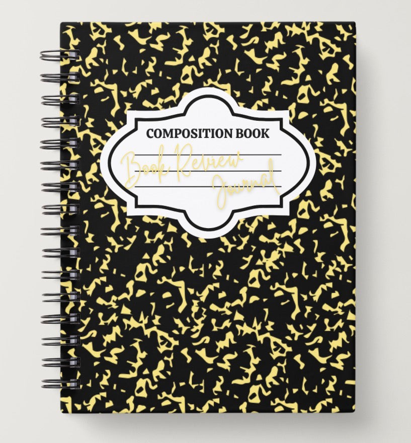 Hardcover Book Review Journal | Track 100 Reads