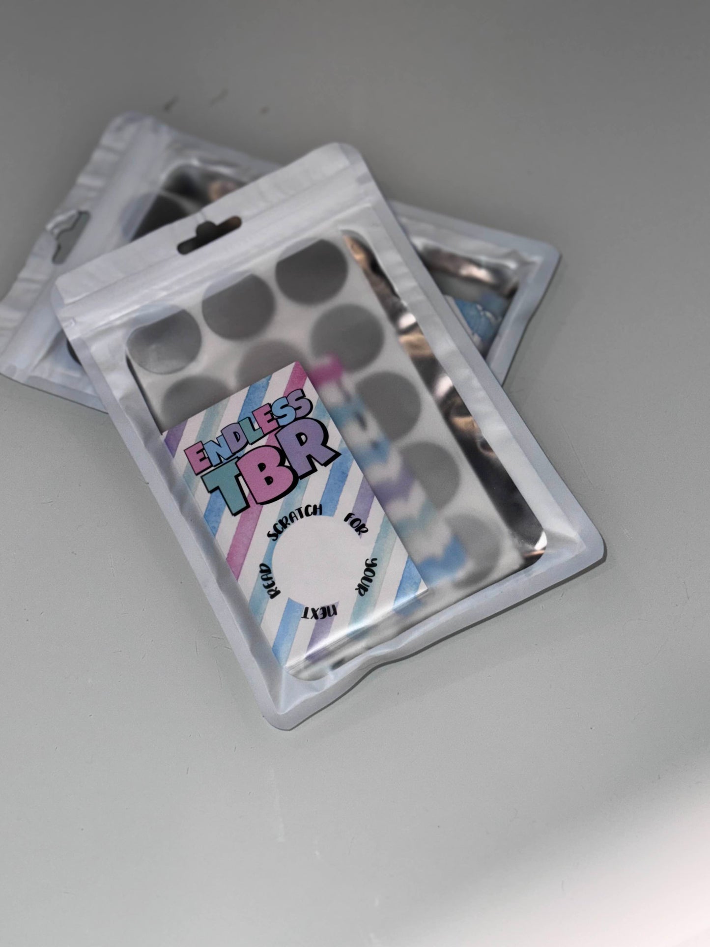 Endless TBR Scratch-Off Cards – Interactive To-Be-Read Choice Game for Book Lovers