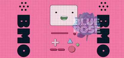 BMO Game Console 16oz Libbey Cup Wrap Bundle | Classic Teal & Pastel Pink PNG | Adventure Time Glass Can Designs